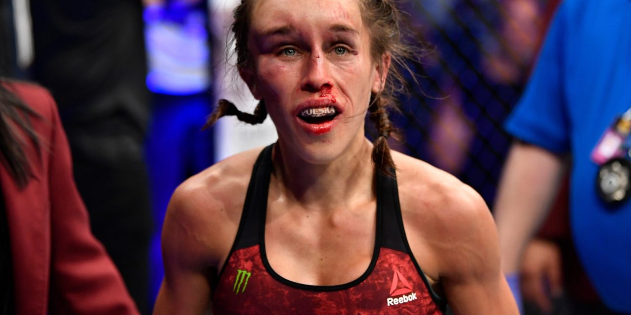 Το πρόσωπο της Joanna μια εβδομάδα μετά το UFC 248