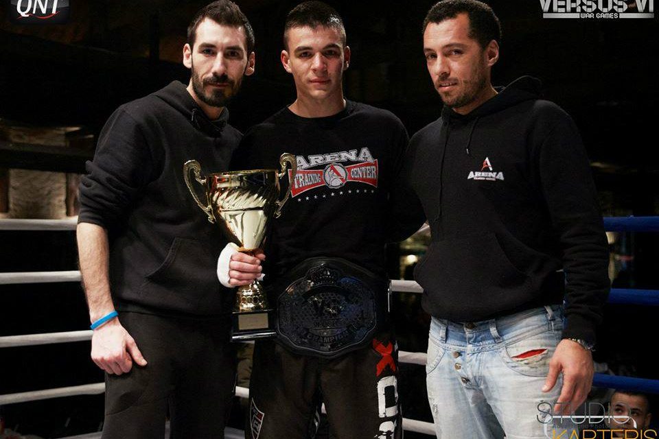 VERSUS IX Gold Edition by Elysee-Superfight k1 rules-Mavropoulos Antreas Vs Parotsidis Theofilos