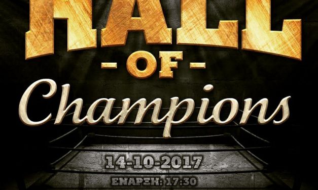 HALL OF CHAMPIONS-14 October 2017