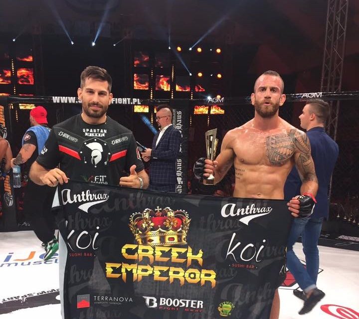 Μεγάλη νίκη του Γιάννη Παλαιολόγου στο Spartan Fight 8 (vid)