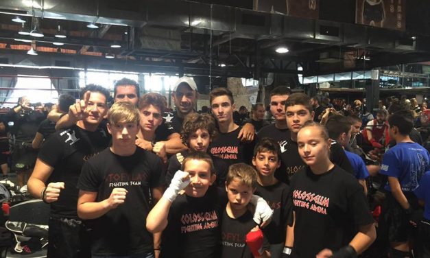 Με τεράστια επιτυχία διεξήχθησαν χθες τα προπονητικά sparrings των Fighters Athanasopoulos.