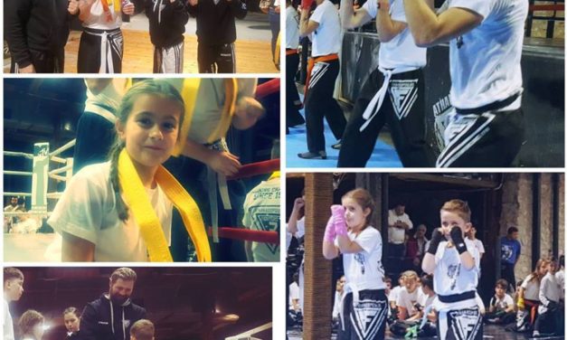 Αναβάθμιση ζωνών kick boxing-Fighters Athanasopoulos