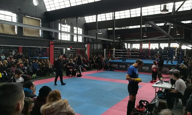 Sparring Fighters Athanasopoulos