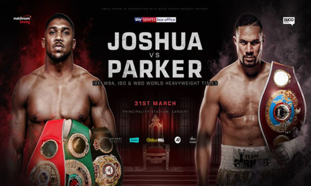 Joseph Parker Vs Anthony Joshua στις 31/03