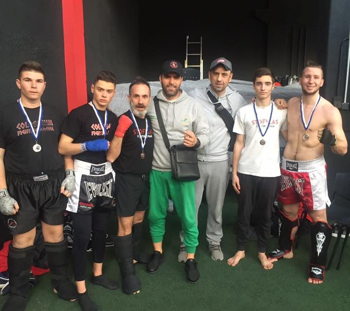 Φιλικά sparring Φεβρουαρίου Fighters Athanasopoulos