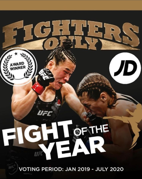 FightersOnly Magazine: Ο Αγώνας της Χρονιάς για Weili Zhang και Joanna Jedrzejczyk