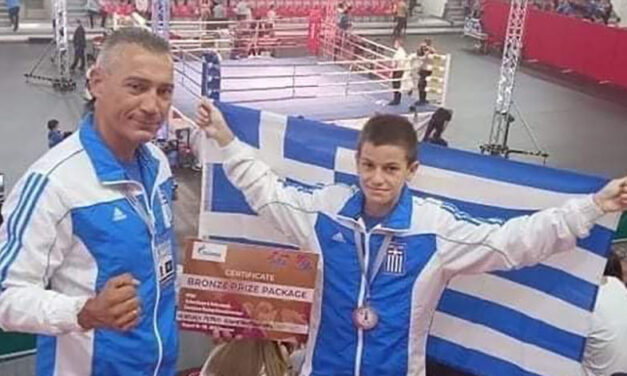 Χάλκινος Πανευρωπαϊκός Πρωταθλητής ο Κωνσταντινούδης